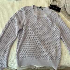 French Connection Lilac Crew Neck Sweater